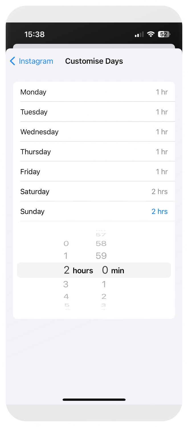 Block apps after a certain screen time limit with Screen Time - Step 8