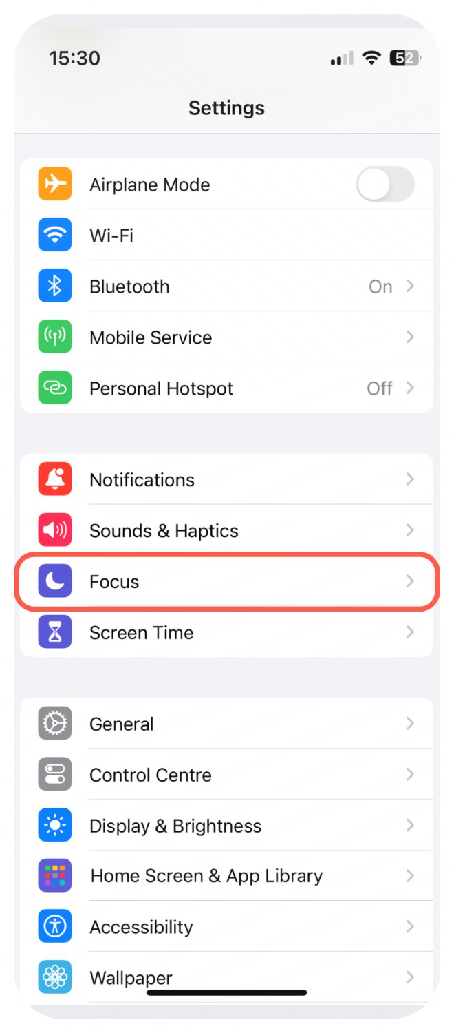 How to block apps temporarily - step 2