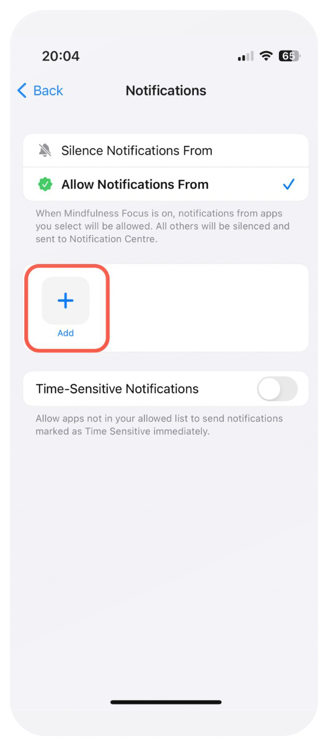 How to block apps temporarily - Step 6